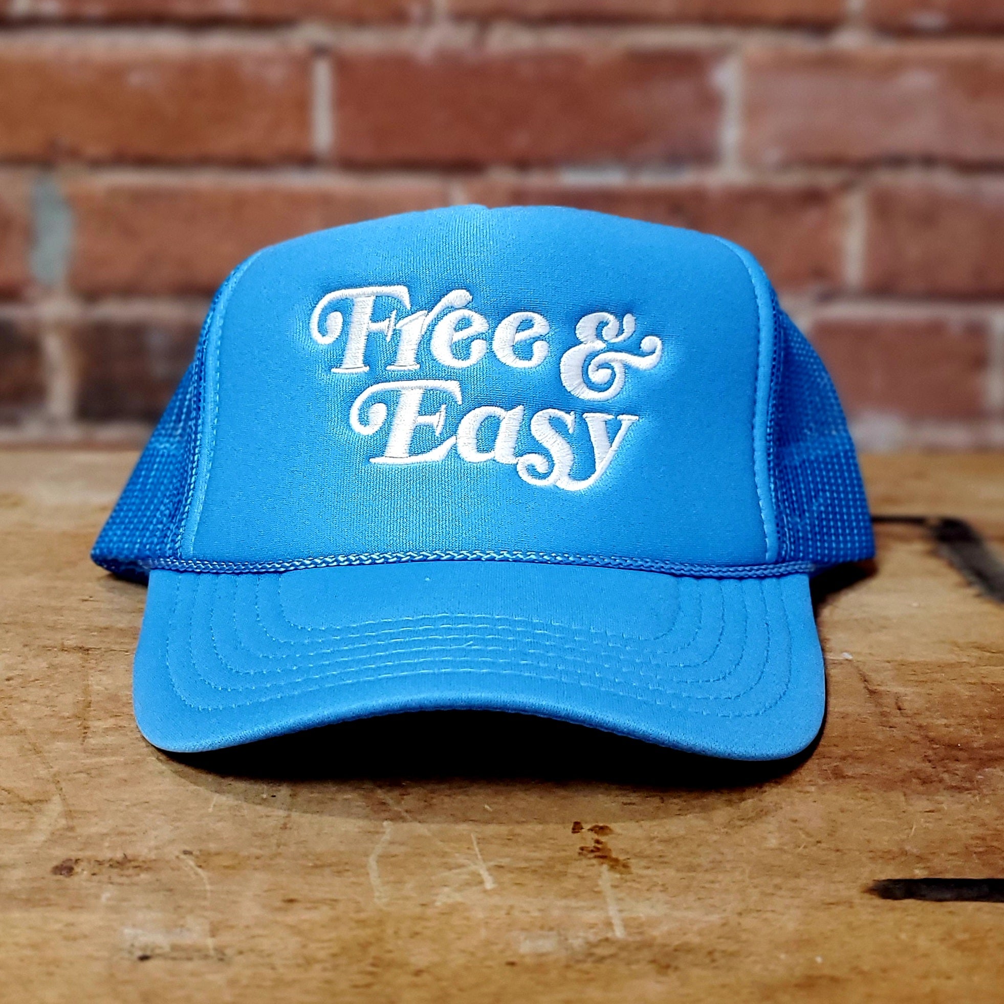 free-and-easy-trucker-hat-blue-good-eye